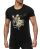 Red Bridge Mens Abstract Tiger T-Shirt with sequins