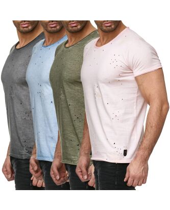 Red Bridge Herren T-Shirt Industry Oil Washed mit...