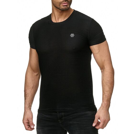 Redbridge Uomo T-Shirt Oversize Wide Taglio Around Maglietta Tempo Libero