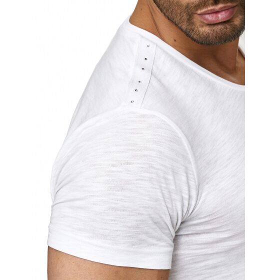 Red Bridge Herren T-Shirt Royal Tiger mit Strasssteinen