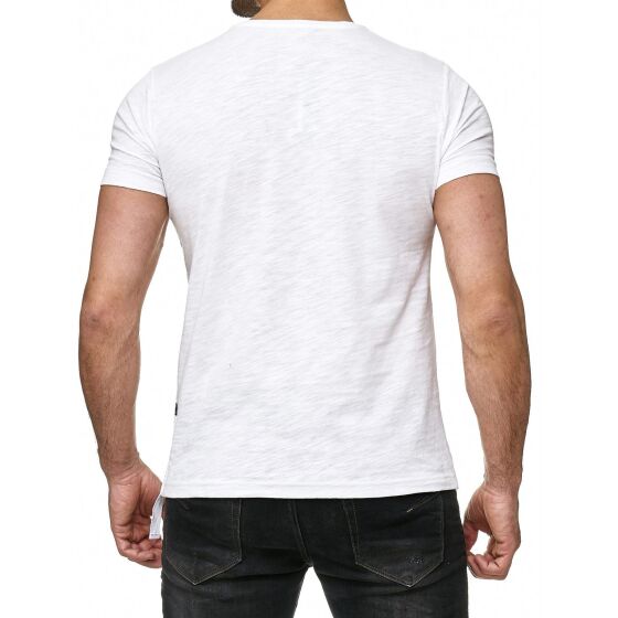 Red Bridge Mens T-shirt Royal Tiger with rhinestones