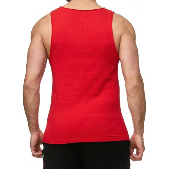 Red Bridge Mens Tank Top T-Shirt Luxury Skull 3D Print