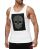 Red Bridge Mens Tank Top T-Shirt Luxury Skull 3D Print White XL
