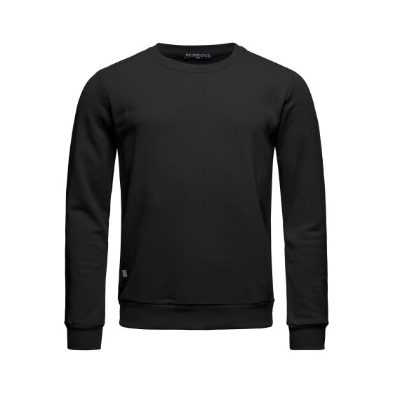 Red Bridge Mens Crewneck Sweatshirt Pullover Premium Basic Black XXL