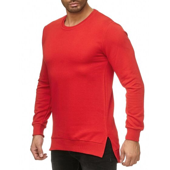 Red Bridge Mens Pullover Sweatshirt Long Shirt Premium Basic