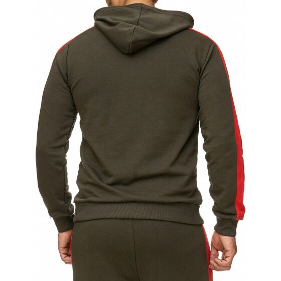 Red Bridge Mens Hoodie Sweatshirt Chill Bill