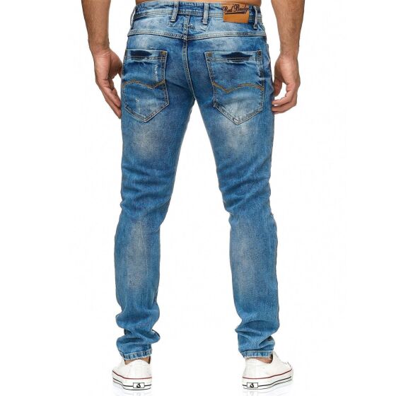 Red Bridge Mens Jeans Pants Destroyed Denim Blue W29 L32
