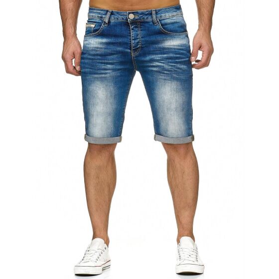 Red Bridge Herren Jeans Short Kurze Hose Denim Basic