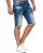 Red Bridge Herren Jeans Short Kurze Hose Denim Basic
