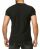 Red Bridge Mens T-Shirt The Wave Tone on Tone Wave Structure Black S