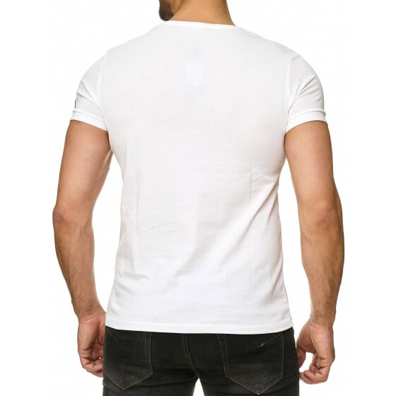 Red Bridge Herren T-Shirt Redbridge Army Schulterpatch mit Nieten