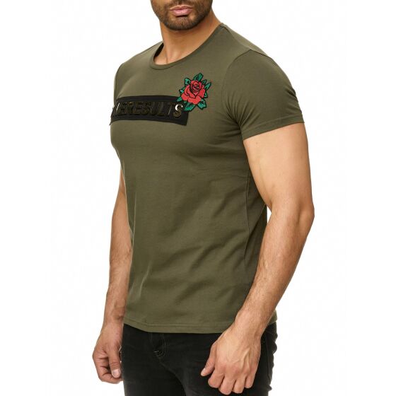 Red Bridge Herren T-Shirt The Results 3D Patch