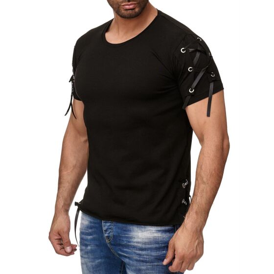 Red Bridge Mens No Pain No Gain T-Shirt Ties and Loops