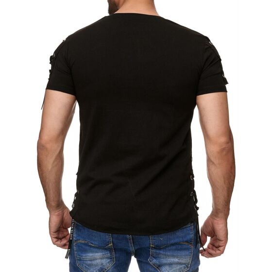 Red Bridge Mens No Pain No Gain T-Shirt Ties and Loops