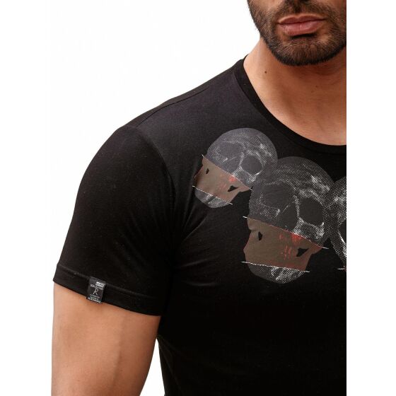 Red Bridge Mens Dont Try To Be Different Skulls T-Shirt
