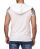 Red Bridge Mens Confusion Dirty Look Hooded T-Shirt White M