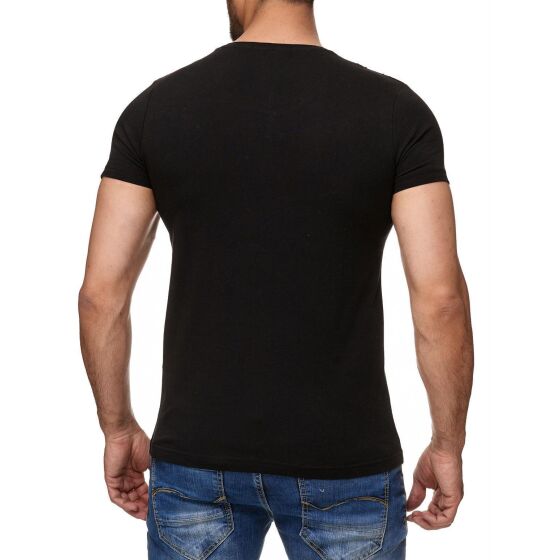 Red Bridge Herren T-Shirt Snowfall mit Nieten