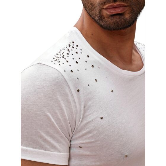 Red Bridge Herren T-Shirt Snowfall mit Nieten