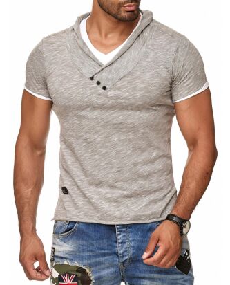 Red Bridge Herren T-Shirt Super Slim Fit Freizeitshirt...