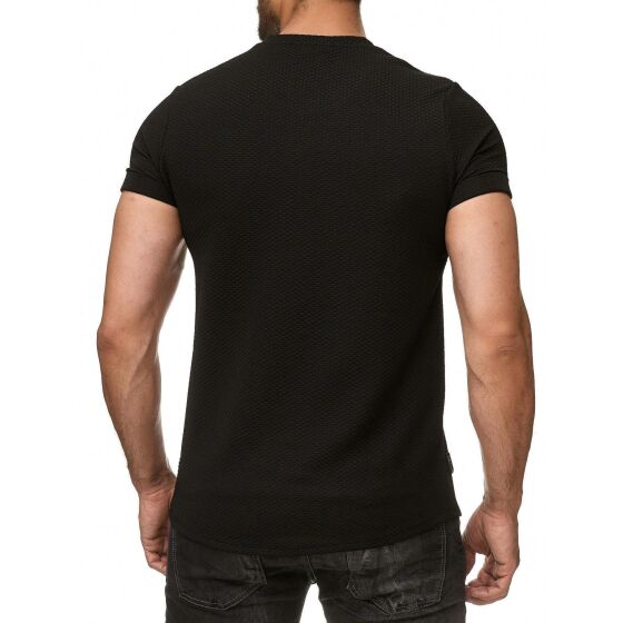 Red Bridge Herren T-Shirt Longshirt mit Struktur