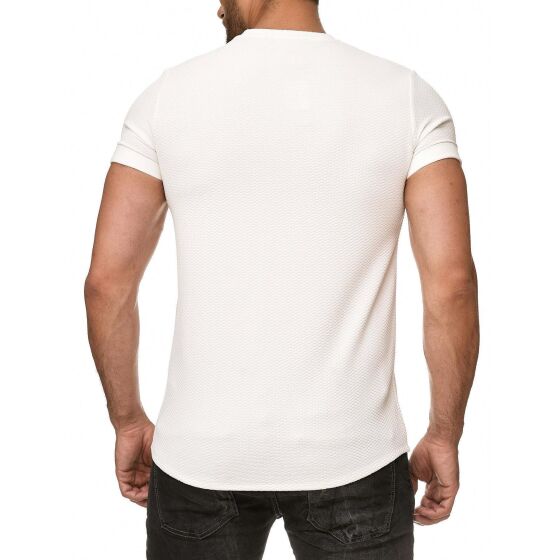 Red Bridge Herren T-Shirt Longshirt mit Struktur