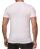 Red Bridge Mens Reversible Sequins T-Shirt Emoji Iridescent Shiny Manually Changeable White L