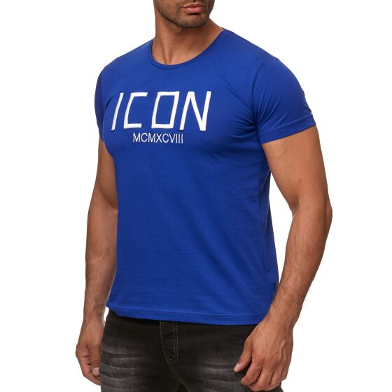 Red Bridge Herren T-Shirt ICON Big Stitched Blau S