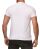 Red Bridge Herren Wende-Pailletten T-Shirt Stop & Go changierend glänzend manuell veränderbar Weiß XXL
