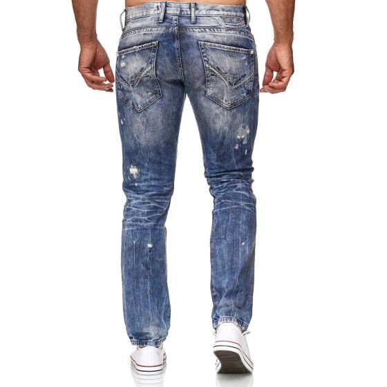 Red Bridge Jeans Hose Destroyed Denim RB-157S
