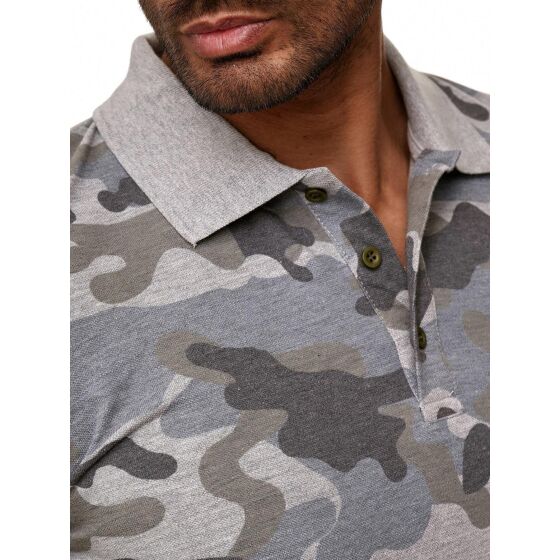 Red Bridge Herren Poloshirt Camouflage T-Shirt