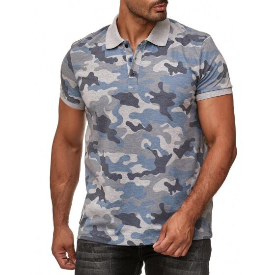 Red Bridge Herren Poloshirt Camouflage T-Shirt