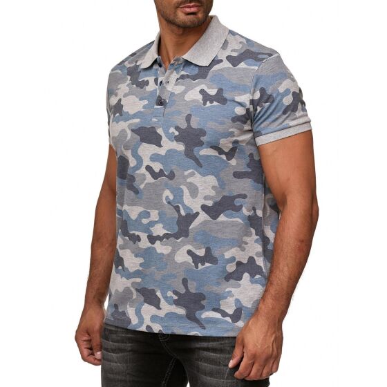 Red Bridge Herren Poloshirt Camouflage T-Shirt