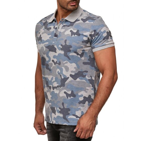 Red Bridge Herren Poloshirt Camouflage T-Shirt