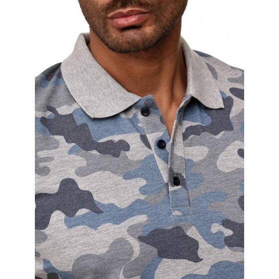 Red Bridge Herren Poloshirt Camouflage T-Shirt