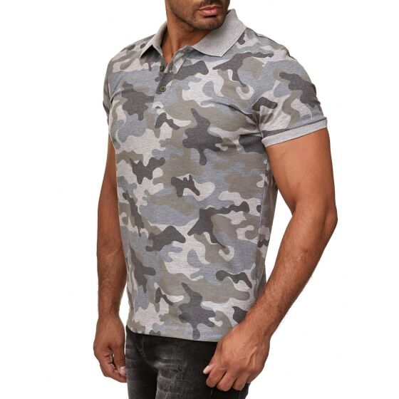 Red Bridge Herren Poloshirt Camouflage T-Shirt