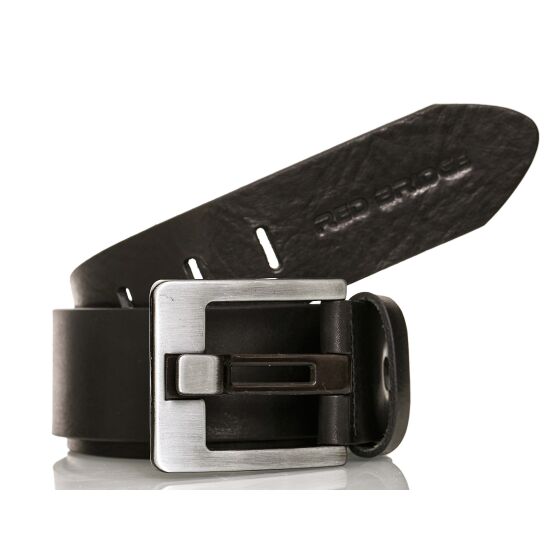 Redbridge Jeans Herren Leder Gürtel Echtleder Ledergürtel Belt Premium 4,4 Breit