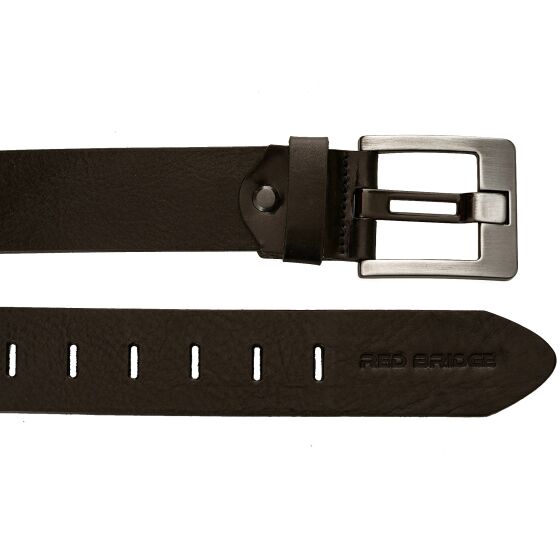 Redbridge Jeans Mens Leather Belt Genuine Leather Belt Premium 4.4 Wide