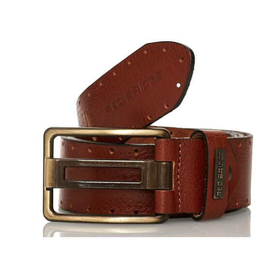 Red Bridge Mens Belt Genuine Leather Leather Belt RBC Premium 95