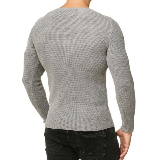 Red Bridge Mens Knit Jumper Arrow Shoulder Jumper