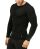 Red Bridge Mens Knit Jumper Arrow Shoulder Jumper Black M