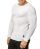 Red Bridge Mens Knit Jumper Arrow Shoulder Jumper White XXL