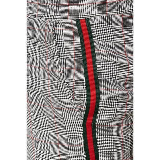 Red Bridge Herren Hose Luxury Line Jogg Pants Freizeithose Kariert mit Gummibund