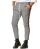 Red Bridge Mens Luxury Line Jogg Pants Checked Casual Pants with Elastic Waistband Gray S