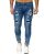 Red Bridge Mens Regular-Fit Ripped Frayed Destroyed Weapon Choice Jeans