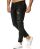 Red Bridge Mens Jeans Regular-Fit Ripped Frayed Destroyed Weapon Choice Black W36 L32