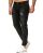 Red Bridge Mens Jeans Regular-Fit Ripped Frayed Destroyed Weapon Choice Black W38 L34