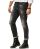 Red Bridge Herren Jeans Hose Slim-Fit Ripped Redemption Schwarz W38 L34