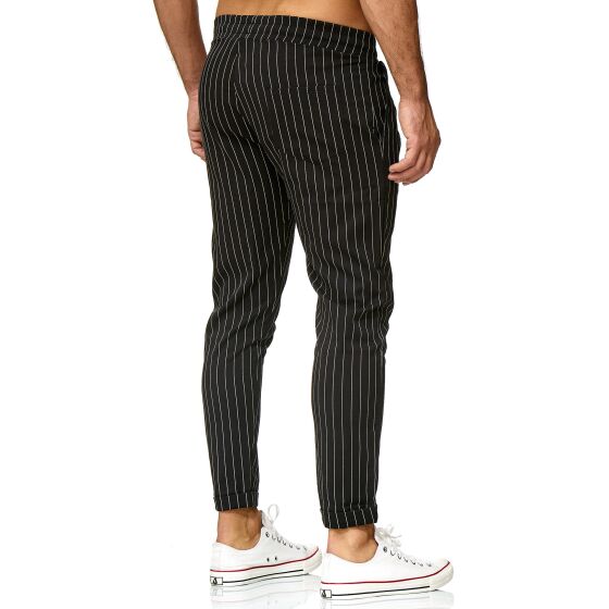 Red Bridge Mens Pants Striscia Jogg Pants Striped leisure pants with elastic waistband