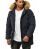 Red Bridge Herren Parka Jacke Mantel Winterjacke Big Basic Navy Blau M