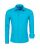 Red Bridge Herren Basic Design Slim Fit Langarm Hemd Turquise S